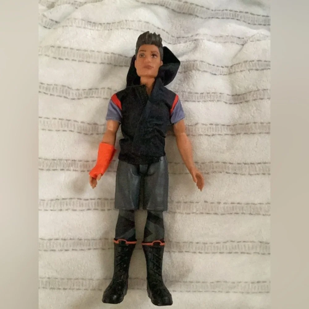 Disney Descendants Jay Doll with Black and Orange Outfit